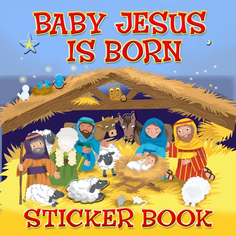 9781859859209 Baby Jesus Is Born Sticker Book