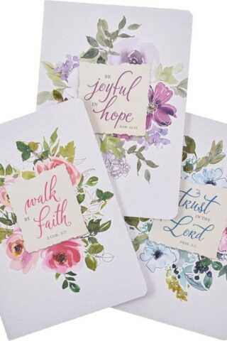 1220000139756 Joyful In Hope Large Notebook Set Romans 12:12