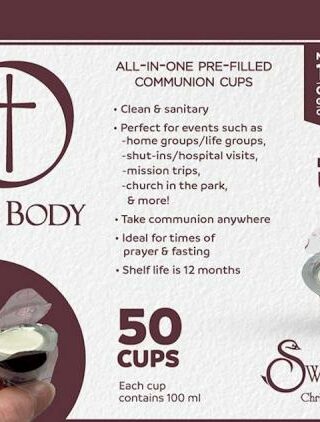 788200564958 Communion Cups One Body All In One Prefilled 50 Pack
