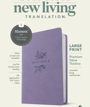 9781496484048 Large Print Premium Value Thinline Bible Filament Enabled Edition
