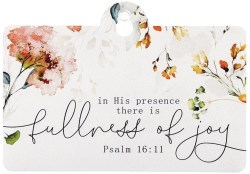 195002622692 Bloom Collection Suction Sign In His Presence There Is Fullness Of Joy Psal