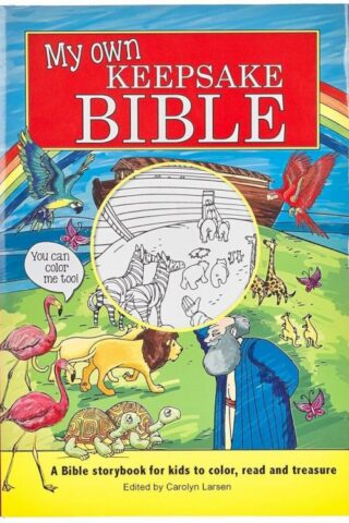 9781432115814 My Own Keepsake Bible: A Kids Bible Storybook to Color