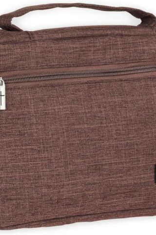 1220000323230 Polyester Bible Cover for Men & Women w/ Jesus Fish Patch