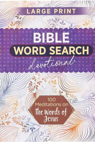 9781424571598 100 Meditations On The Words Of Jesus Bible Word Search Devotional (Large Type)
